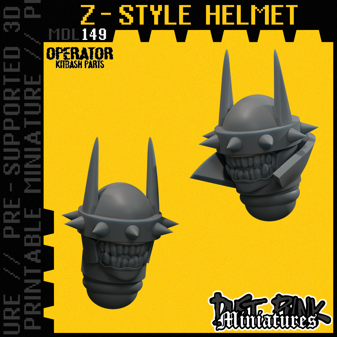 MDL149 Z-STYLE HELMET [PRE-SUPPORTED]